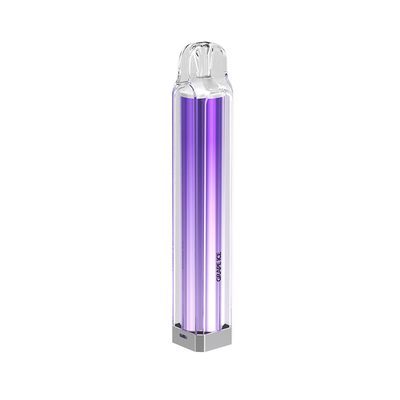 Tubo externo Crystal Smoke Customized Taste transparente de la PC del hielo de la uva