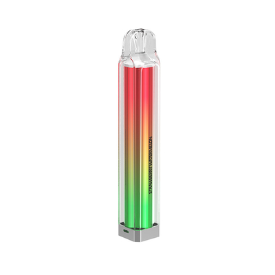 Los cigarrillos electrónicos de la cubierta inferior del metal del OEM ajustan luminoso transparente