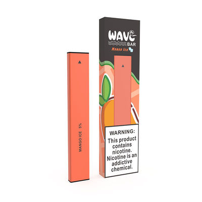 La nicotina Mini Electronic Cigarette Non Refillable del 5% 1,8 ohmios pre llenó