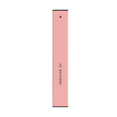 El rosa disponible Mini Vape Pod Pen 400 sopla el tubo de aluminio 1.2ml