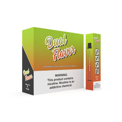 Cigarrillo disponible 2 de Vape E del sabor dual de la PC en 1 5.0ml colorido
