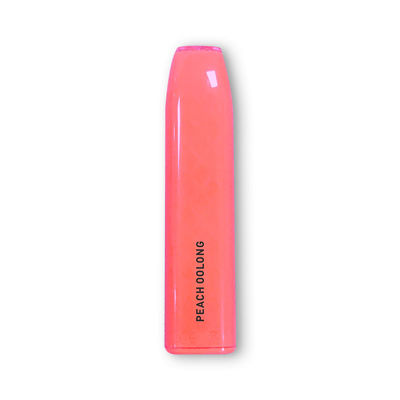 Favor plano disponible del rosa 500mAh Vape Pen Pod Kit Lightweight Peach Oolong
