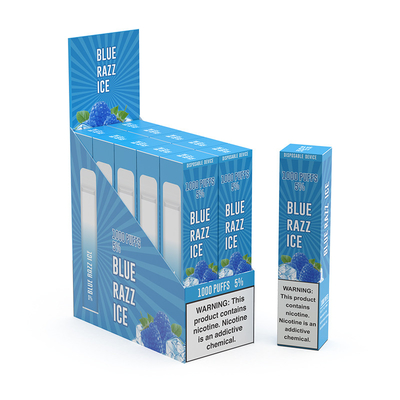 850mAh 6.0ml 1000 sopla sabor azul del hielo de la burla de los Cigs disponibles de E