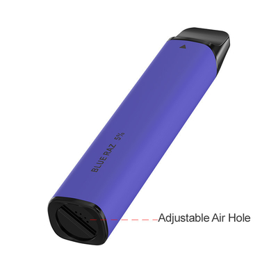 Capacidad azul de la batería de Raz Disposable Vape Stick 1.2Ω Mesh Coil 1100mAh