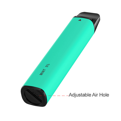 Sal prellenada circulación de aire ajustable Vape disponible 7.5ML de la nicotina